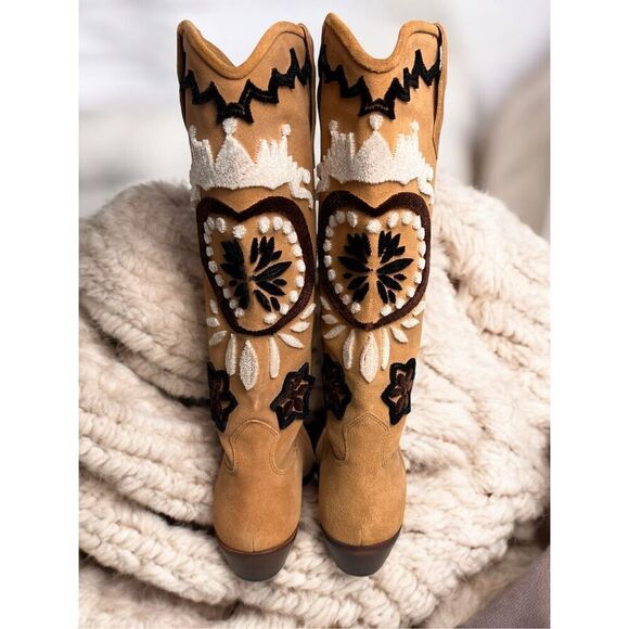 Free People Roundhouse Stitch Boot 36.5 Size 6.5 - Picture 3 of 11